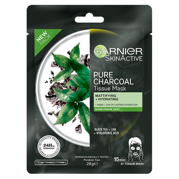 Garnier Pure Active Black Tea Mask